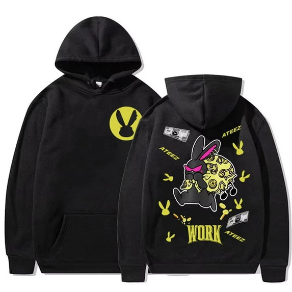 2025 Ateez World Tour Towards The Light: Will To Power Hoodies Unisex Fashion Sweatshirt Pullover Casual Streetwear