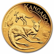 2025 Australia 1/4 oz Gold Kangaroo Proof Box & COA