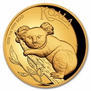 2025 Australia 1 oz Gold Koala Proof High Relief, Box & COA