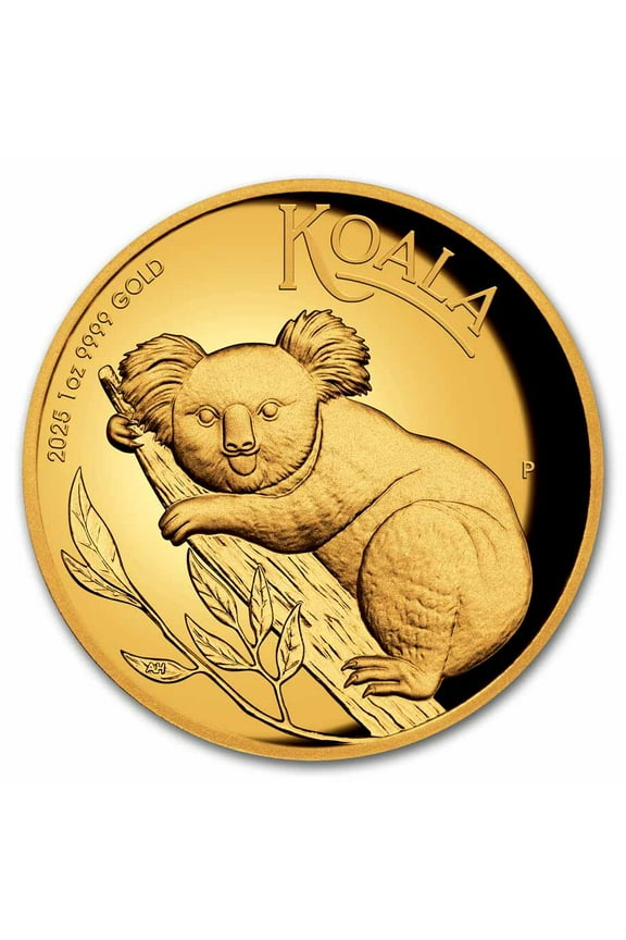 2025 Australia 1 oz Gold Koala Proof (High Relief, Box & COA)