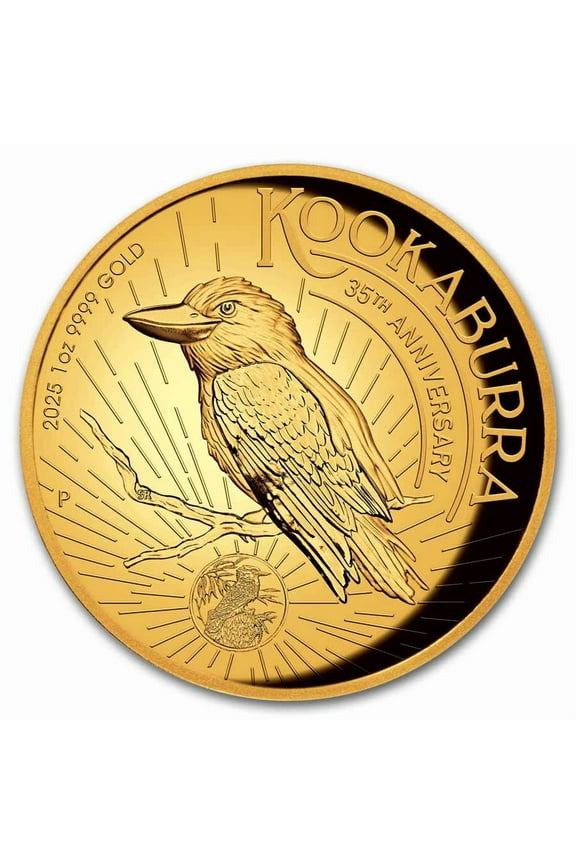 2025 Australia 1 oz Gold Kookaburra PF (High Relief, Box & COA)