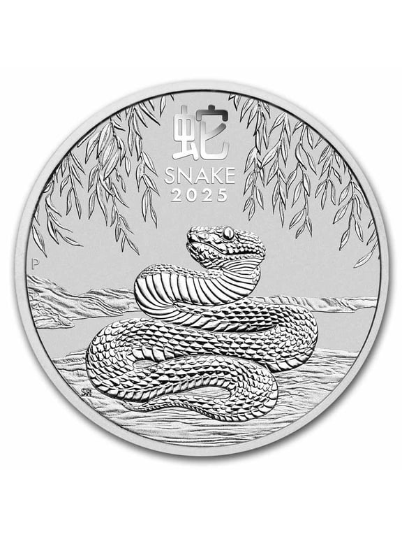2025 Australia 1 oz Silver Lunar Snake BU (Series III)