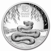 2025 Australia 1 oz Silver Lunar Snake Proof HR, Box & COA
