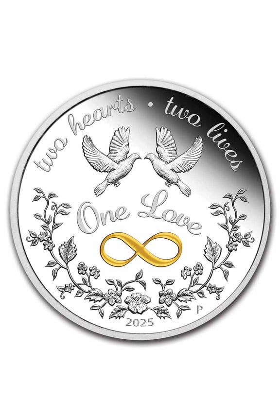 2025 Australia 1 oz Silver One Love Proof