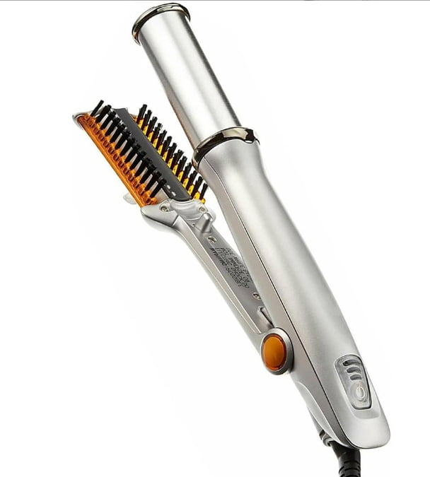 2025 Auto Curling & Straightening Iron Pro - Salon Waves in 5 Mins · Rotating Barrel