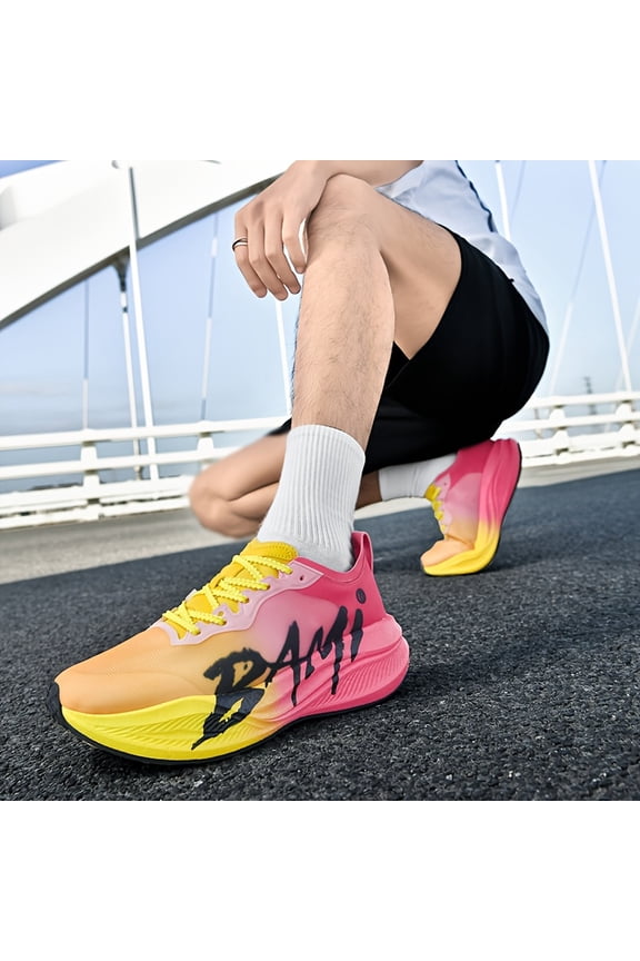 2025 Autumn Carbon Plate Running Shoes, Professional Marathon Ultra-Light Shock Absorption Racing Competition Running Shoes for Men and Teens, Sneakers