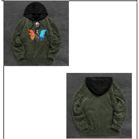 2025 Autumn and Winter European and American New Halloween Costume 3D Digital Printing Hooded Sweatshirt Women's Long Sleeve Pullover Couple Outfit