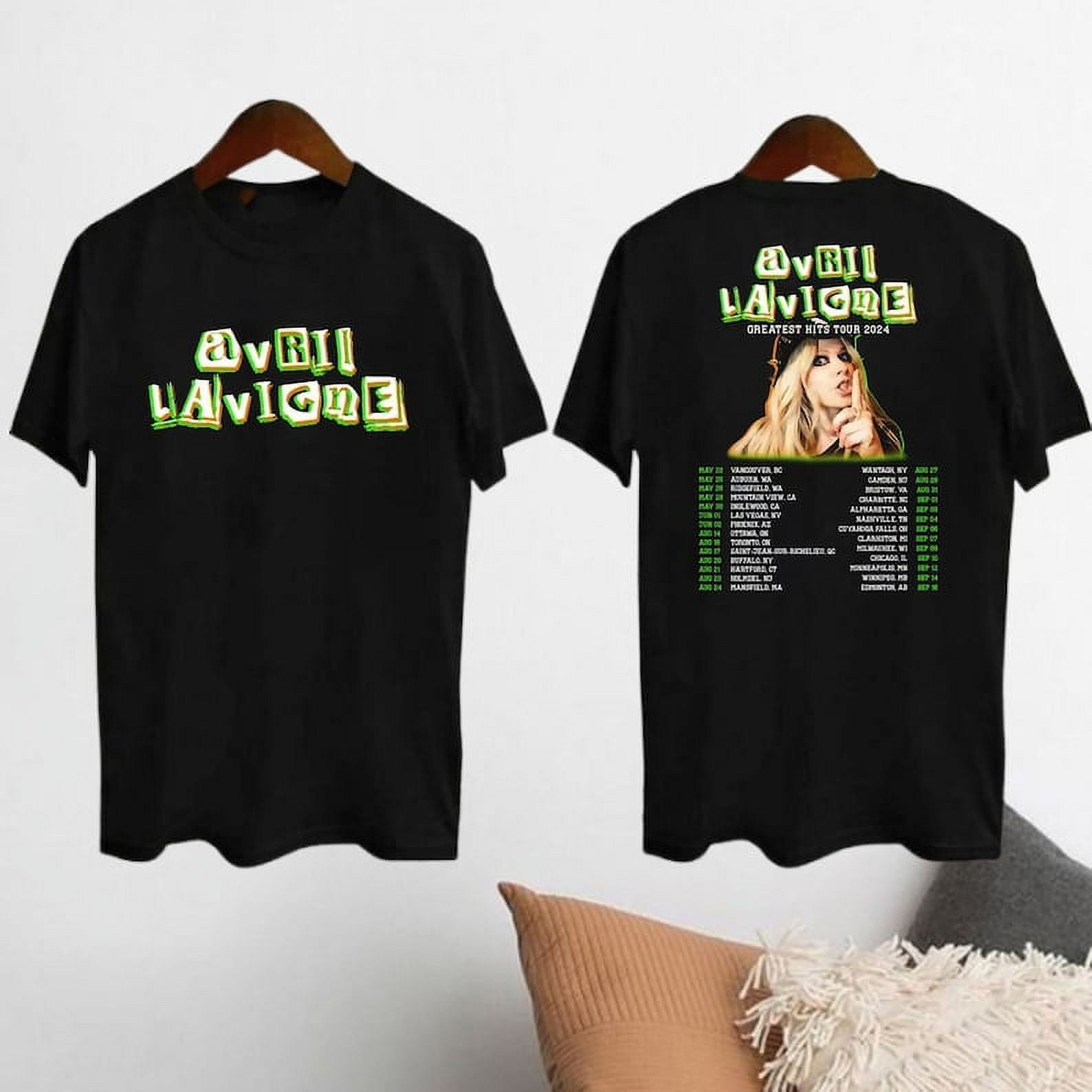2025 Avril Lavigne Greatest Hits Tour Shirt, Avril Lavigne Graphic