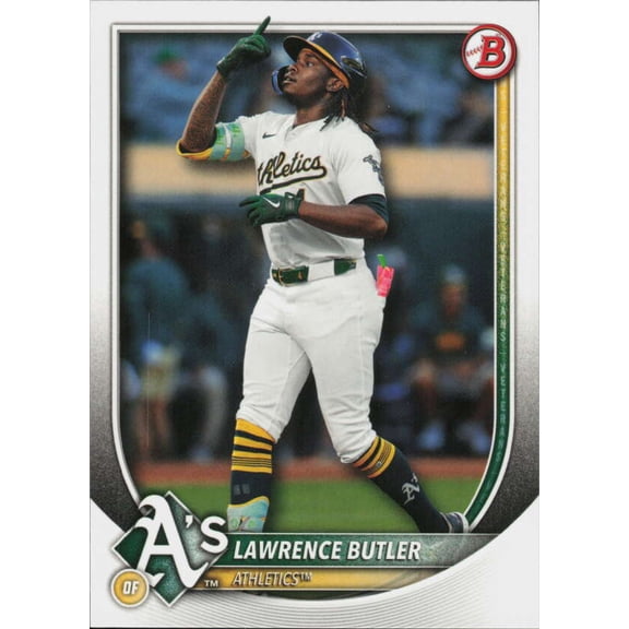 2025 BOWMAN #14 LAWRENCE BUTLER OAKLAND ATHLETICS