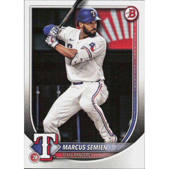 2025 BOWMAN #24 MARCUS SEMIEN TEXAS RANGERS