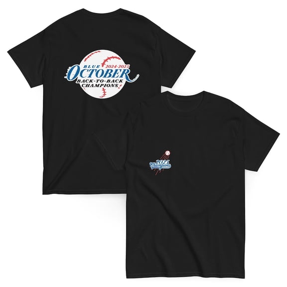 2025 Back-to-Back Dodgers Champions - Unisex classic tee