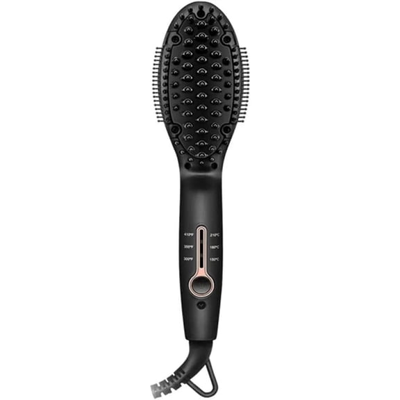 2025 Beard Hair Straightener Curler Professional Heated Comb Women Electric Hair Brush StraightenerBest Choice