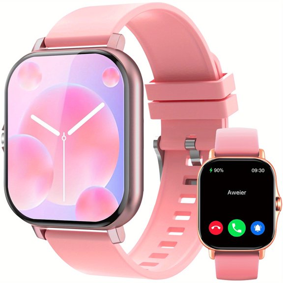 2025 Best Smartwatch: 1.83" HD Large Screen, Wireless Call, Message Alerts, 100+ Sport Modes, Sleep Monitor, Step & Calorie Counter, Ideal Holiday Gift