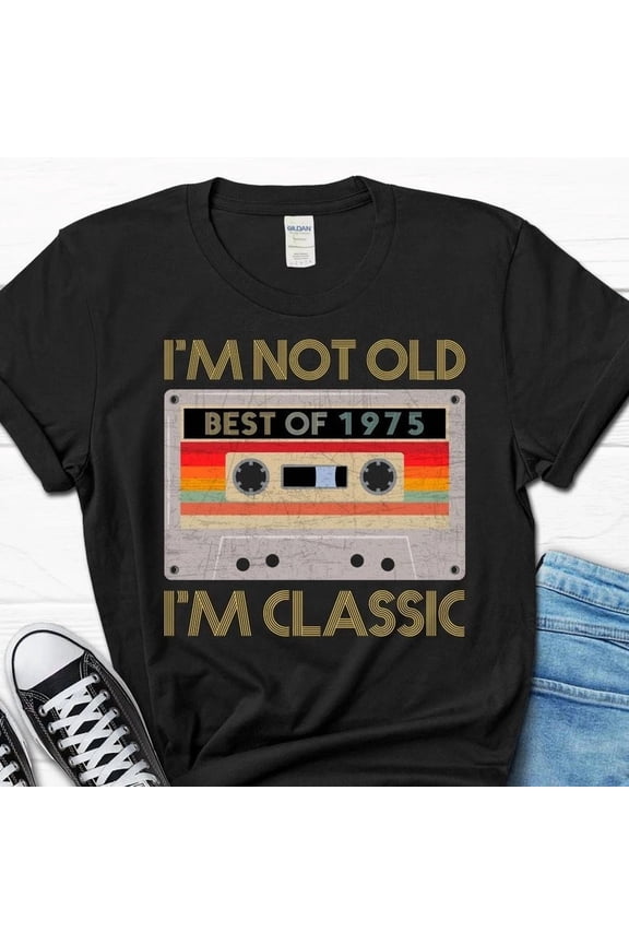 2025/Best of 1975 Classic Shirt, 50th Birthday Gift, 50th Birthday Men's Gift Fo