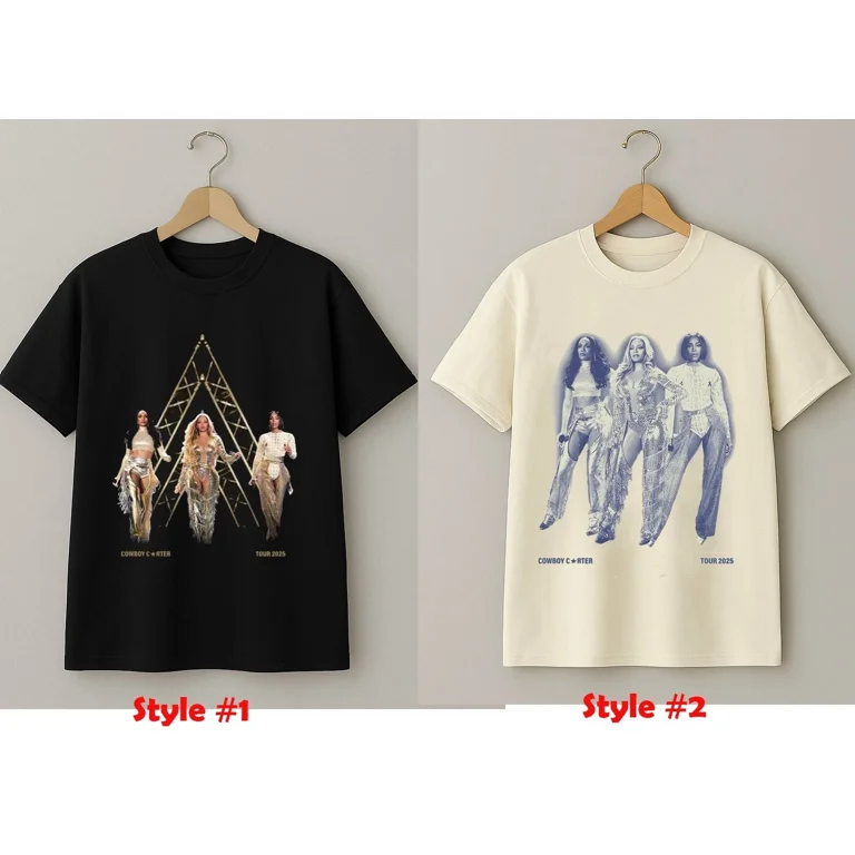 2025 Beyonce Cowboy Carter Tour Destiny Child T-Shirt