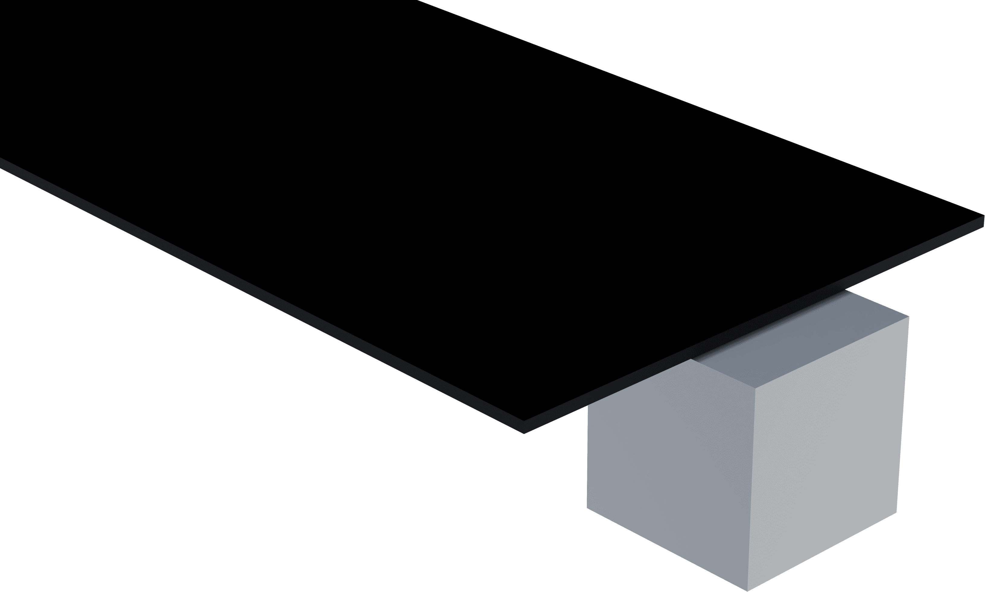 2025 Black, Opaque, Acrylic Sheet, 1.5MM (1/16