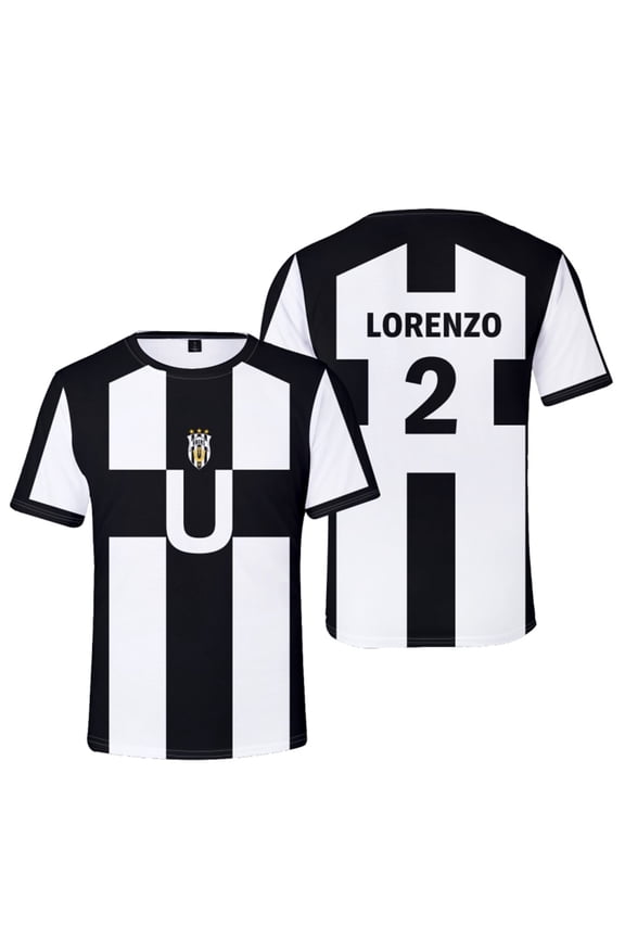 2025 Blue Lock Ubers Merch Short Sleeve T-shirt Unisex Fashion Crew Neck Top