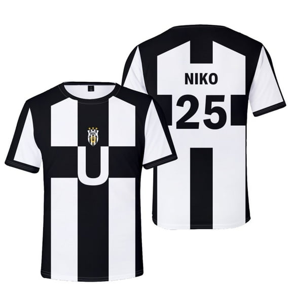 2025 Blue Lock Ubers Merch Short Sleeve T-shirt Unisex Fashion Crew Neck Top