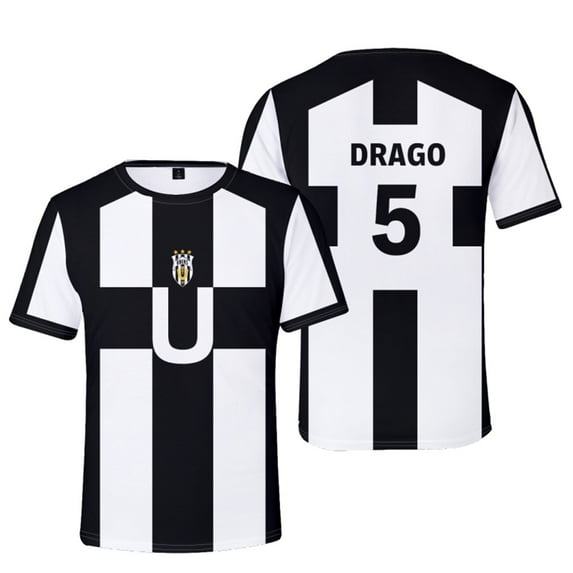 2025 Blue Lock Ubers Merch Short Sleeve T-shirt Unisex Fashion Crew Neck Top