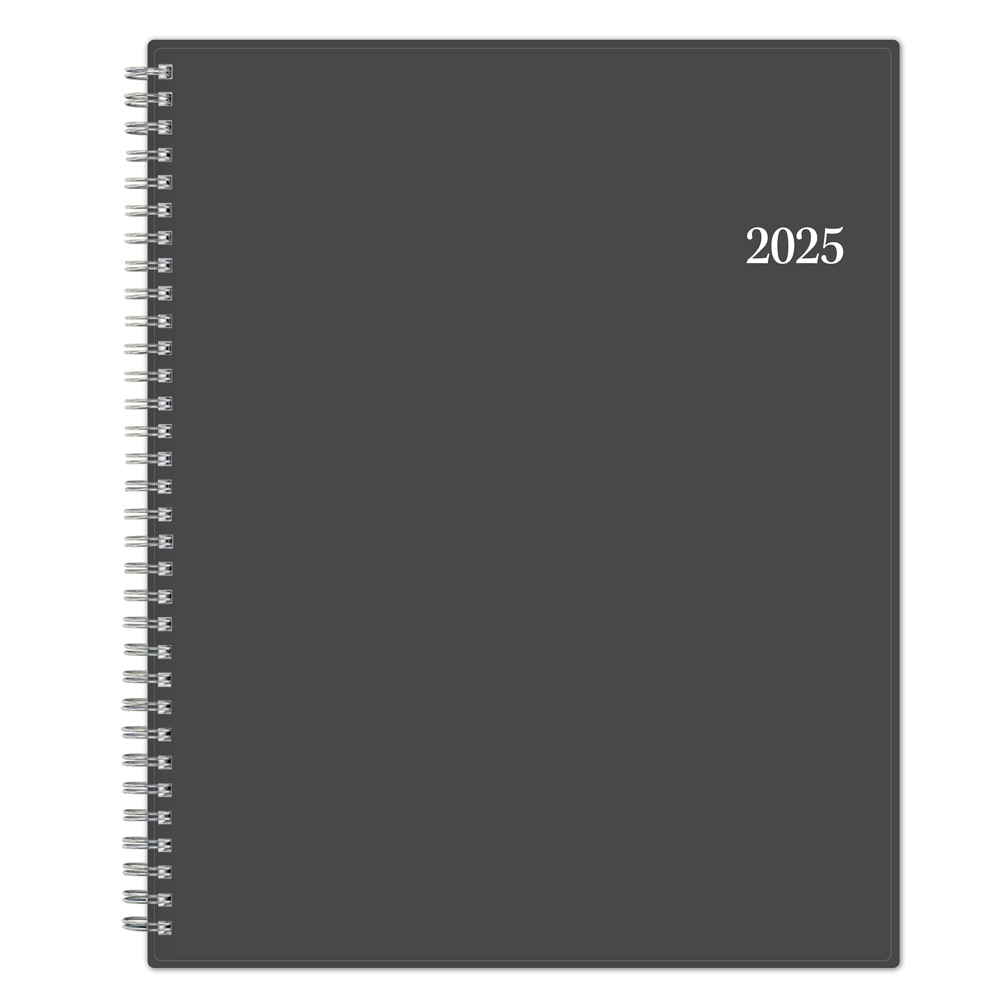2025 blue sky weekly monthly planning calendar 8 1 2 x 11 passages