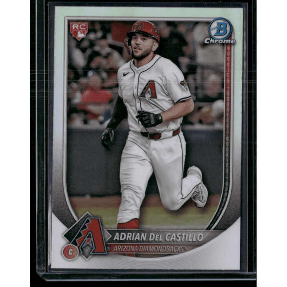 2025 Bowman Chrome Red Shield Adrian Del Castillo #4 RC Baseball Card