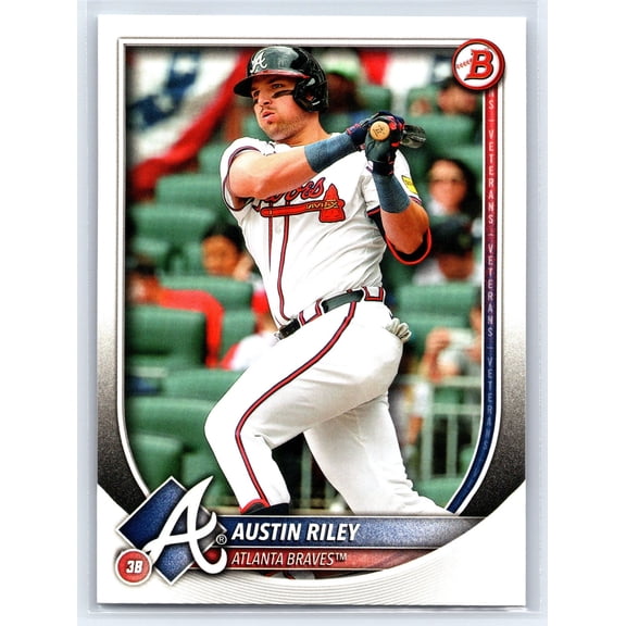 2025 Bowman Austin Riley Atlanta Braves #32 Baseball Card
