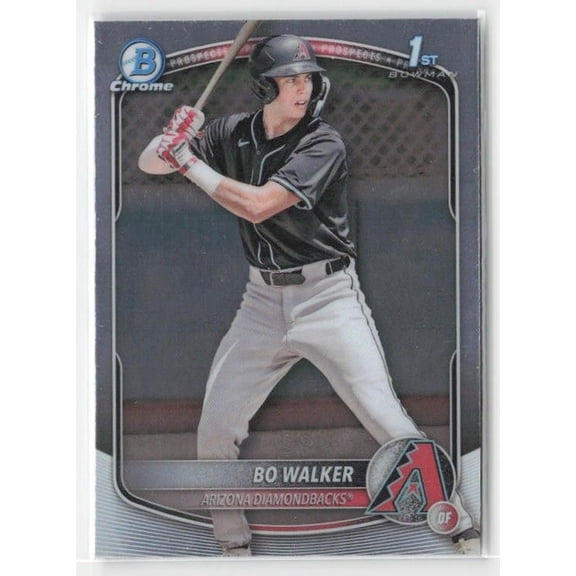 2025 Bowman Chrome Prospects BCP-92 Bo Walker Baseball Card Arizona Diamondbacks Near Mint