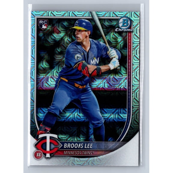 2025 Bowman Chrome Brooks Lee #72 Mega Box Mojo Refractor RC