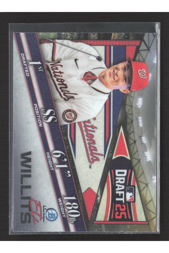 2025 Bowman Chrome Draft Eli Willits #BDN-1