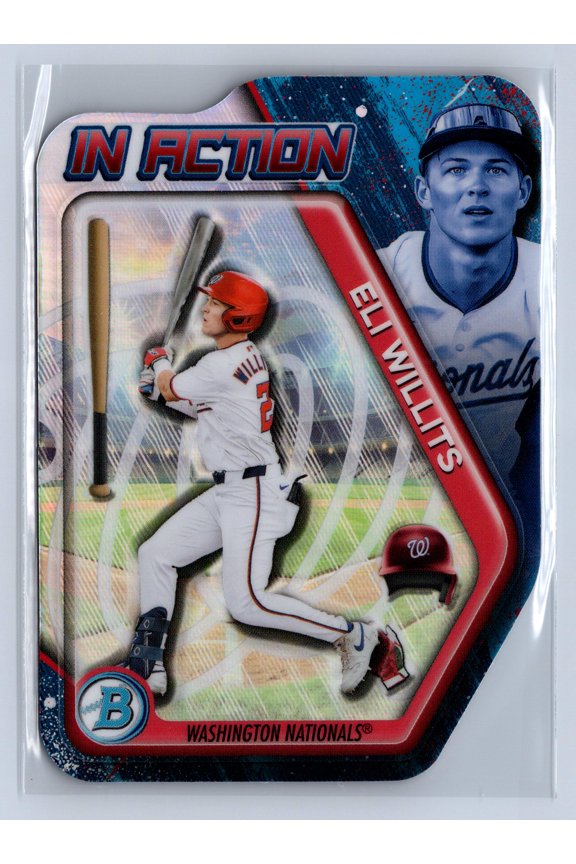 2025 Bowman Chrome In Action Eli Willits #BIA-1