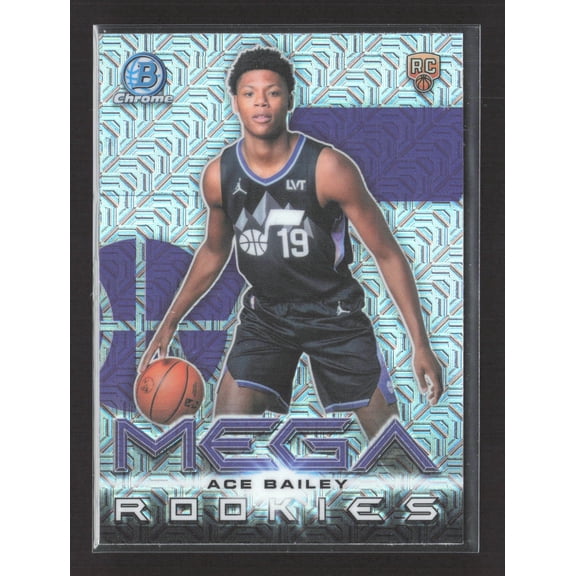 2025 Bowman Chrome Mega Box Mega Rookies Ace Bailey #MR-5 Refractor RC
