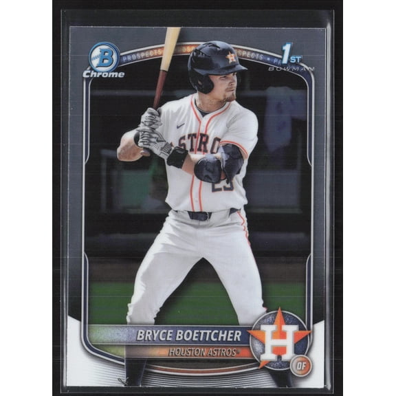 2025 Bowman Chrome Prospects Bryce Boettcher BCP-243 Baseball Card Houston Astros