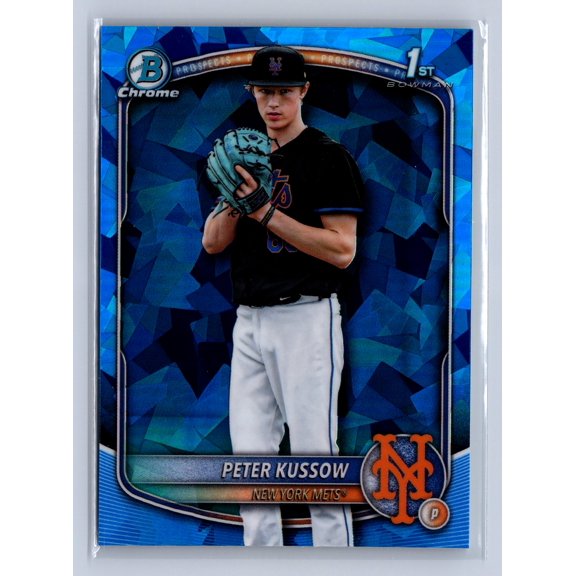 2025 Bowman Chrome Sapphire Peter Kussow #BDC-179 1st Bowman