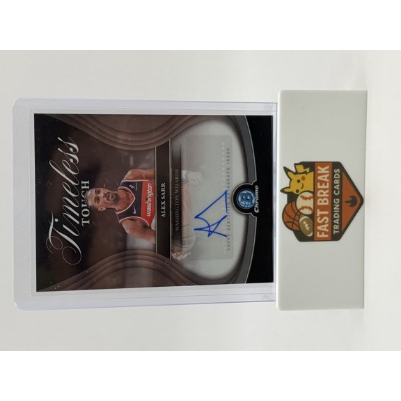 2025 Bowman Chrome Timeless Touch Alex Sarr #TTA-AS Timeless Touch Auto