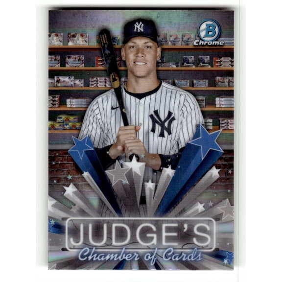 2025 Bowman Hobby Stars #HS-11 Aaron Judge New York Yankees MLB Baseball Trading Card