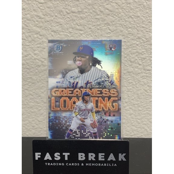 2025 Bowman Luisangel Acuna #GL-11 [Base] Rookie Insert Bowman New York Mets MLB Baseball Trading Card