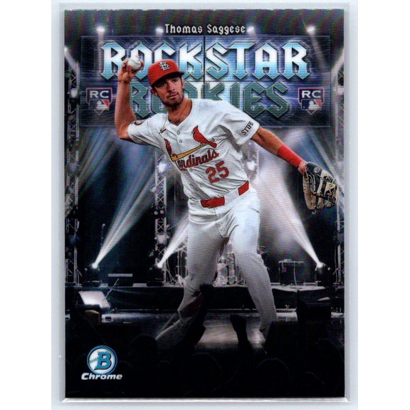 2025 Bowman Thomas Saggese #RR-17 Rockstar Rookies