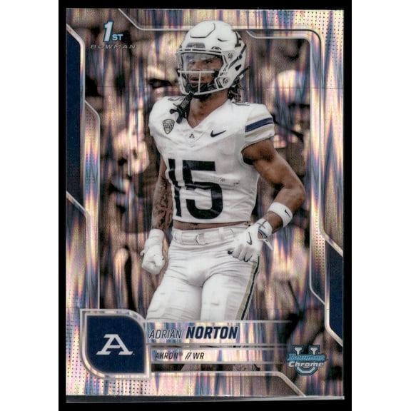 2025 Bowman University Chrome Adrian Norton #88 Stealth