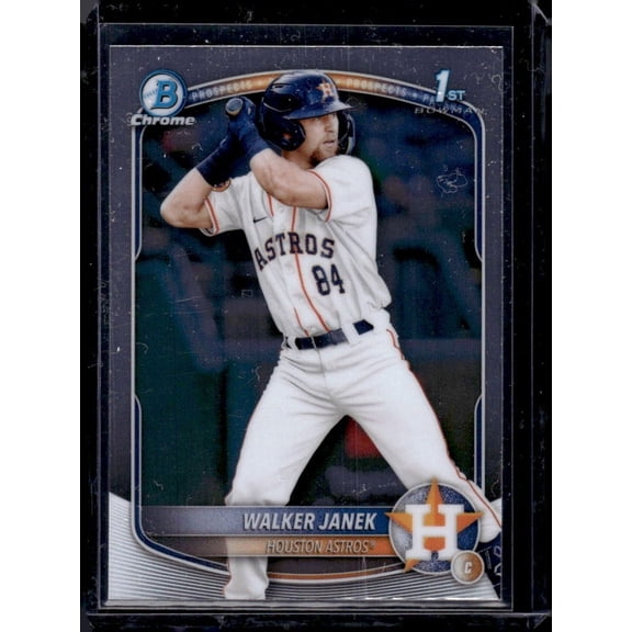 2025 Bowman Chrome Prospects Walker Janek #BCP-15 Houston Astros Baseball Card