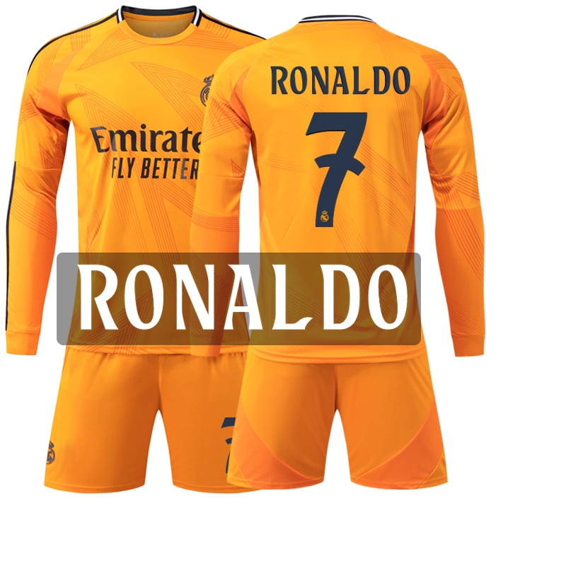 2025 Boys Mens RONALDO 7# BELLINGHAM 5# MODRIC 10# Long sleeves Sport