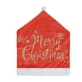 thumbnail image 1 of 2025 & CISIL - Christmas Chair Covers Christmas Table And Chair Decorations Atmosphere Props Soft Cushions, 1 of 5