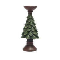 2025 & CISIL - Christmas Tree Candle Holder Home Restaurant Counter Desktop Christmas Atmosphere Christmas Decoration Candle Ornaments