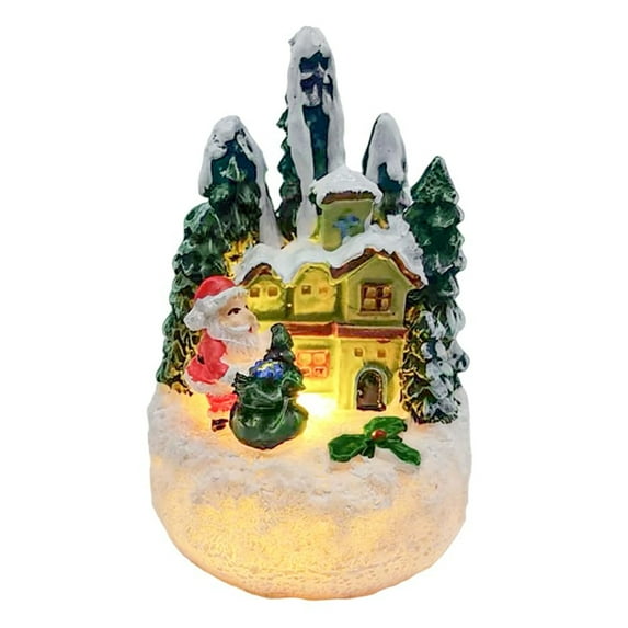 2025 & CISIL - Christmas Village With Lighting, Lighted Christmas Houses, Small Christmas Town, Christmas Decorations, Christmas House, Miniature Christmas Houses