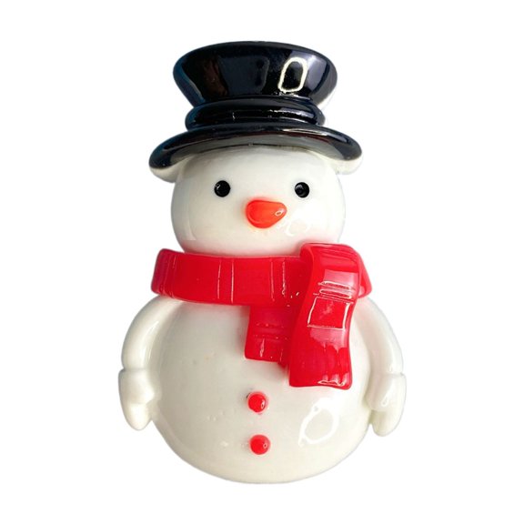 2025 & CISIL Large Christmas Tree Snowman Cream Glue Phone Case Decoration Fridge Magnet Car Patch - Bright Surface