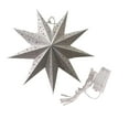 thumbnail image 1 of 2025 & CISIL - Ne Cornered Paper Star Shaped Lampshade Christmas Hanging Lamp Decoration, 1 of 2