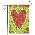 thumbnail image 1 of 2025 & CISIL Valentine's Day Garden Flag 12 X 18 Inches Double Sided Love Dwarf Outdoor Vertical Farmhouse- Rural Festival Garden Decoration, 1 of 2