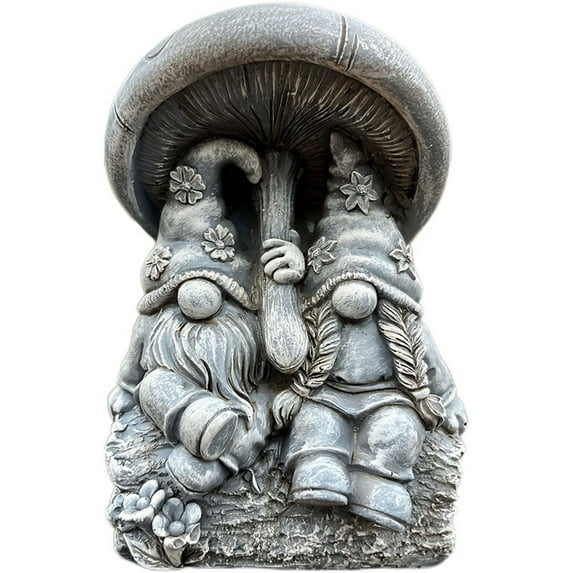 2025 & CISIL Vintage Couple Gnome Dwarf Garden Statue, Resin Decorative Ornaments, Yard Terrace Decoration, Birthday Gift