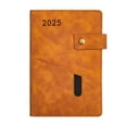 2025 Calendar 365 Day Calendar Planner Notepad Imitation Leather Cover