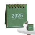 2025 Calendar Desk Cute Daily Planner Simple Monthly Time Management