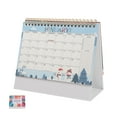 2025 Calendar Monthly Calendar Retro Table Calendar 2025 Stand up